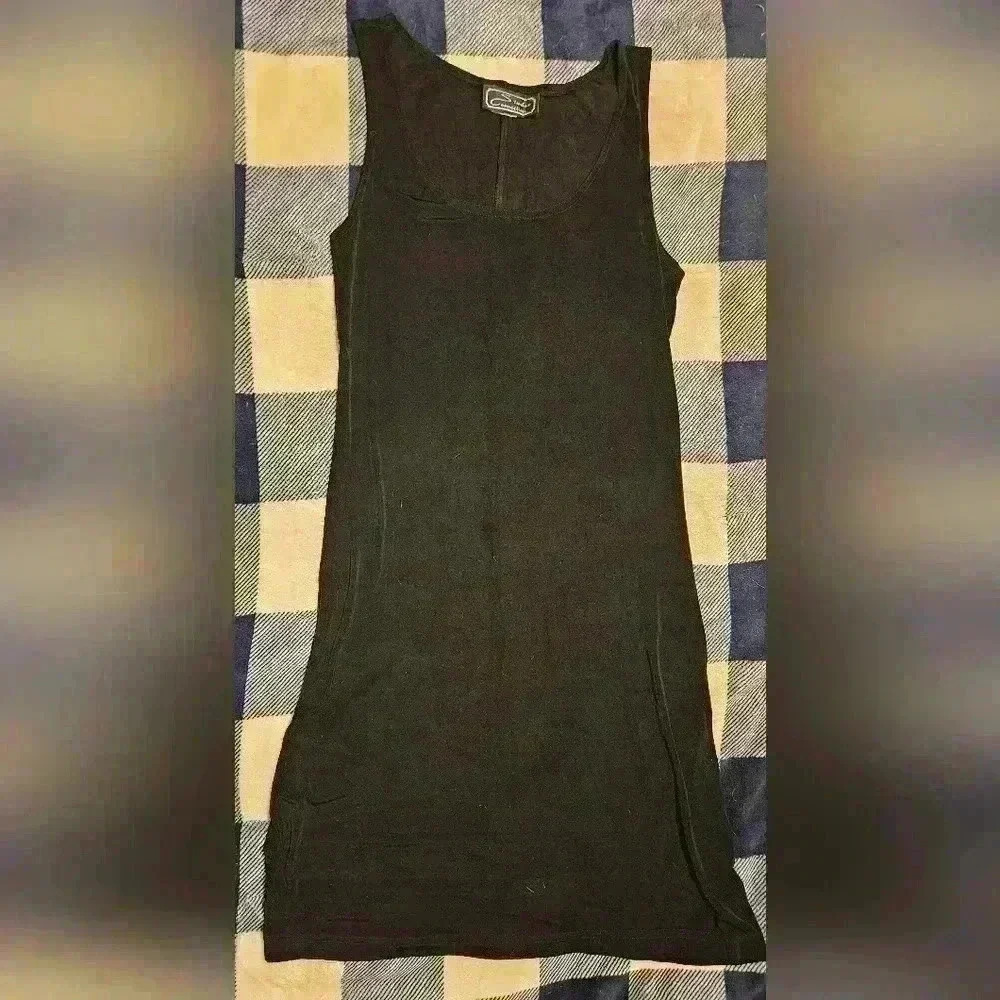 Studio Connection Womens Black Sleeveless Dress Size 8